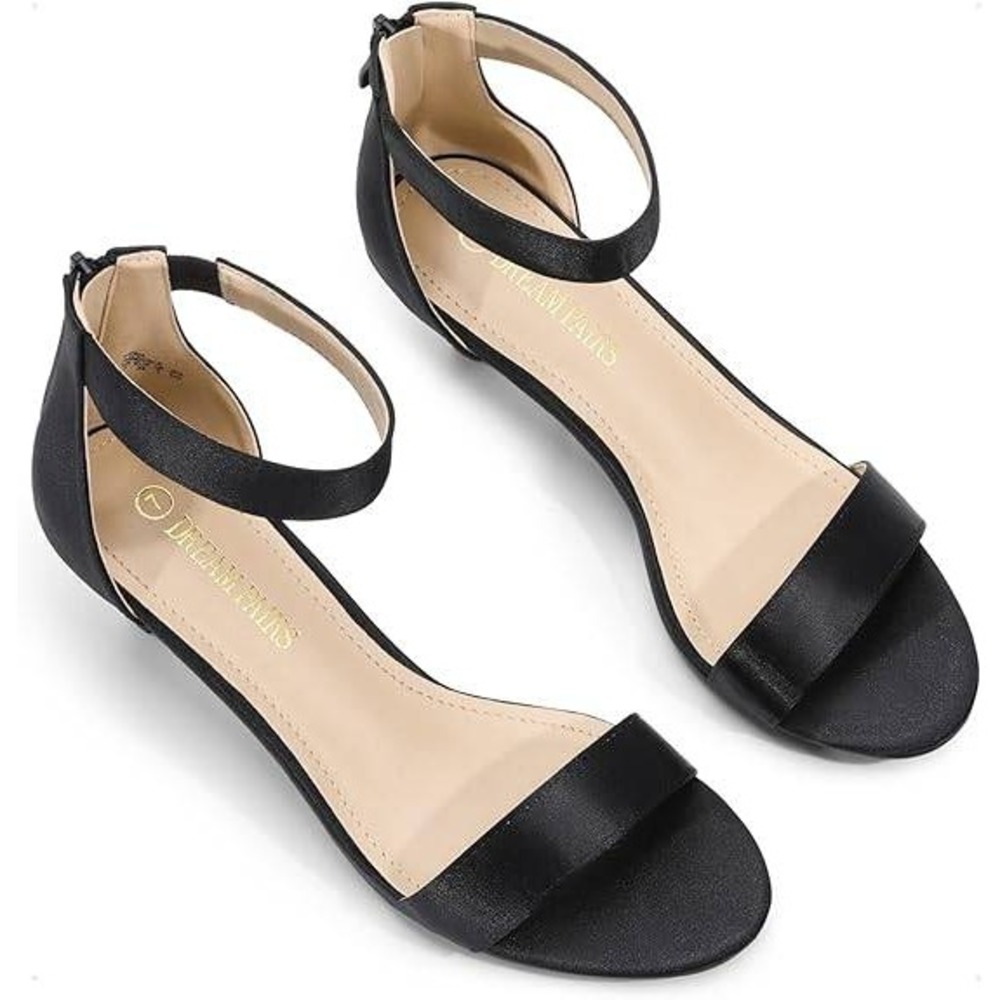DREAM PAIRS Women's‎ Fiona Fashion Stilettos Open Toe Pump Heeled Sandals - Picture 4 of 6